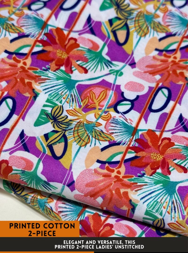 2 Piece Printed Summer Cotton 04